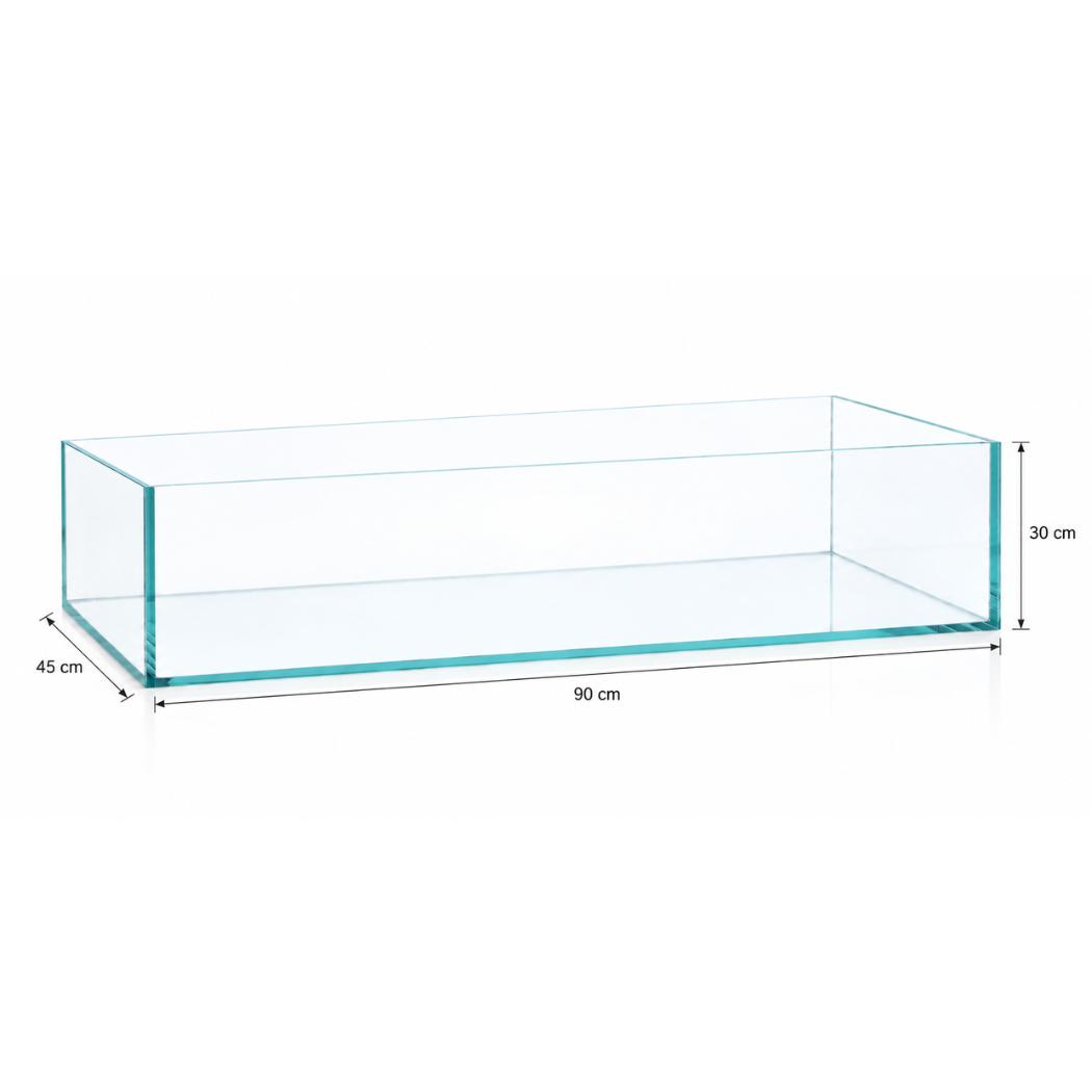 OptiGlass 90S - Shallow Aquarium (90×45×30cm) COMING SOON