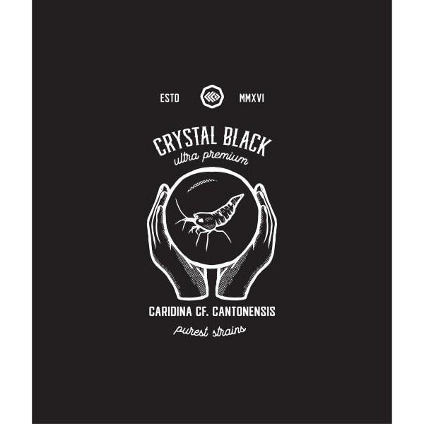Moss Cotton Crystal Black Unisex T-shirt