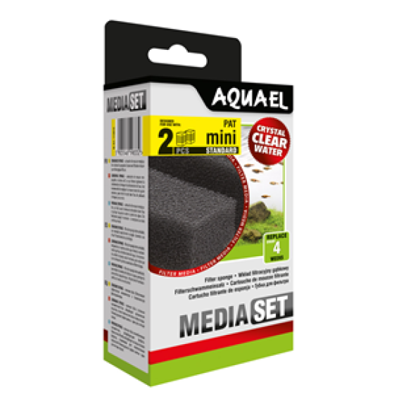 Aquael Pat Mini replacement Foam (2 pack)